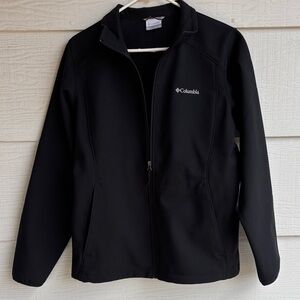 Columbia Black Women's Zip-Up Softshell Jacket